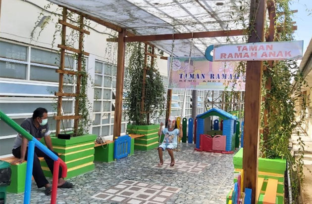 RSUD Andi Makkasau Parepare Sediakan Taman Ramah Anak