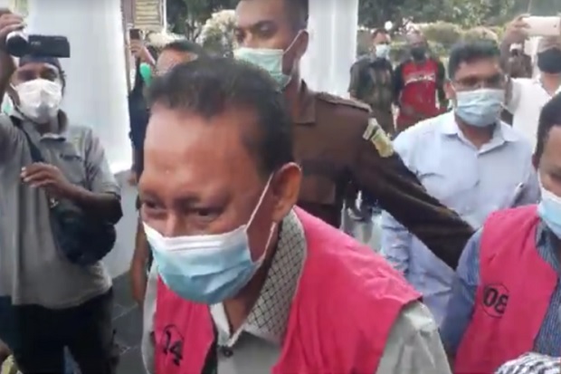 Mantan Wali Kota Kupang Jonas Salean Ditahan Kejati NTT