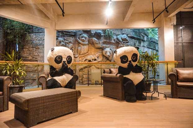 Rasakan Sensasi Menginap Bersama Panda di Royal Safari Garden