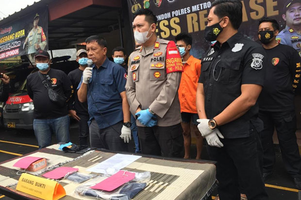 Terekam CCTV, Jambret HP Bocah di Gang Kancil Tangerang Viral
