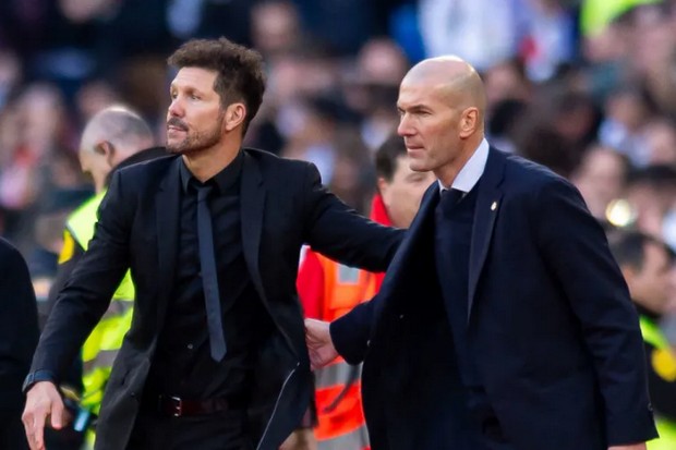 Jelang Derby Madrid, Zidane Enggan Bahas Cara Melatih Simeone