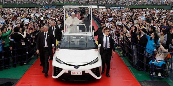 Paus Francis Ingin Kota Suci Vatikan Bebas dari Emisi di 2050