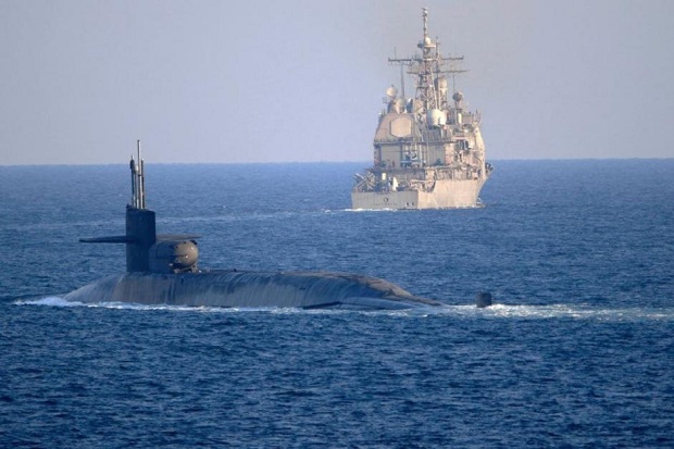 AS Gertak Iran dengan Kapal Selam Nuklir Bersenjata Rudal Tomahawk