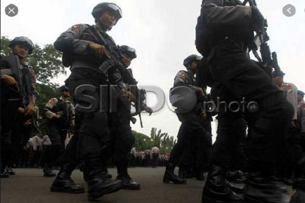 433 Polisi Lampung Utara Siaga Amankan Malam Tahun Baru