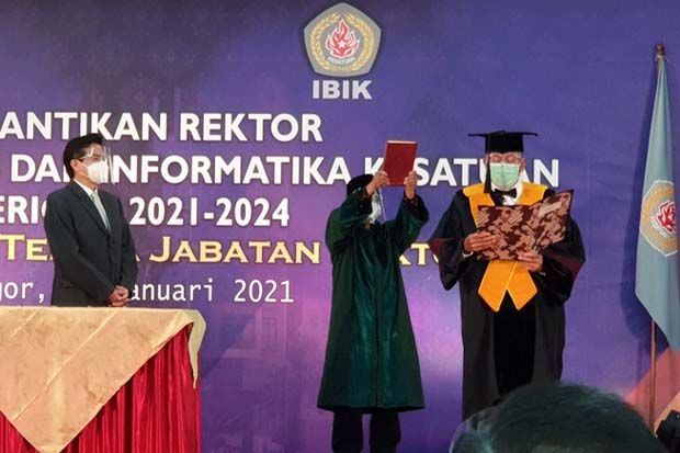 Jabat Rektor IBIK Bogor, Prof Moermahadi Berharap Muncul SDM Berkualitas