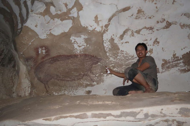 Berusia 45.500 Tahun, Lukisan Gua Tertua di Dunia Ditemukan di Sulawesi