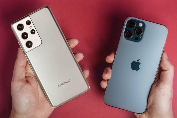 iPhone 12 Pro Max dan Galaxy S21 Ultra Saling Telikung, Siapa Lebih Unggul?