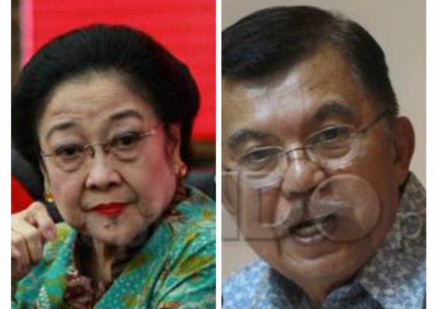 Jejak Megawati dan JK dari Pilpres ke Pilpres