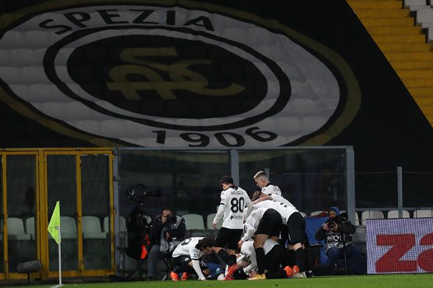 Kalahkan Penguasa Serie A, Spezia Tiru Keberhasilan Verona