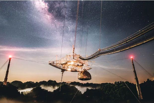 Jasa-jasa Tak Terlupakan Teleskop Arecibo sang Pencari Alien Pertama Dunia