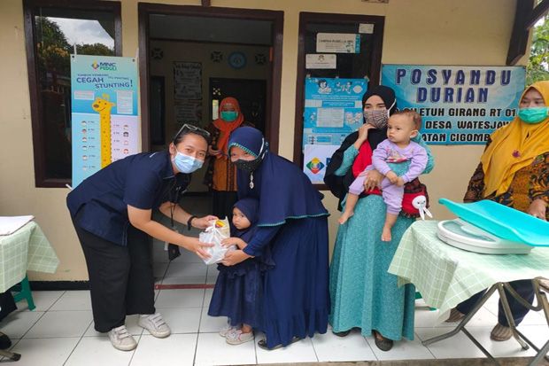 Fokus Tumbuh Kembang Anak, MNC Peduli Kembali Sambangi Desa Wates Jaya