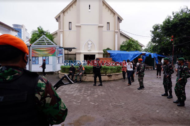 Ribuan Personel TNI-Polri Amankan Pekan Suci Paskah di Makassar