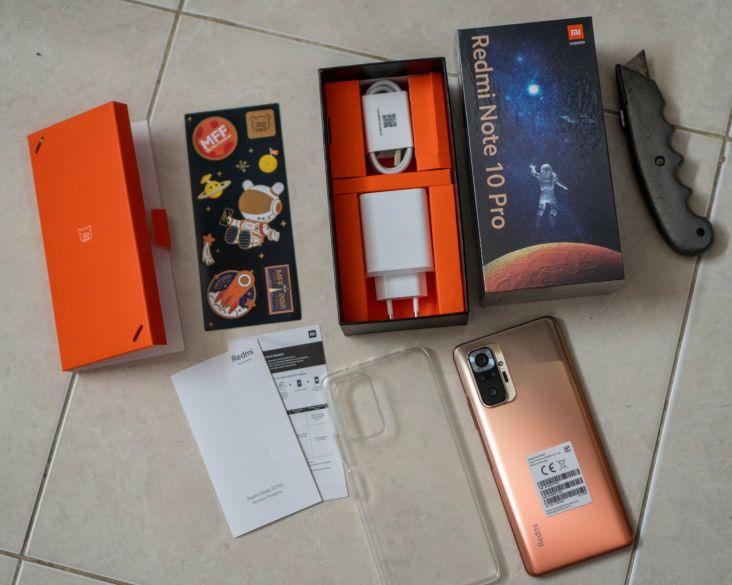 Unboxing Redmi Note 10 Pro MFF Special Edition 2021