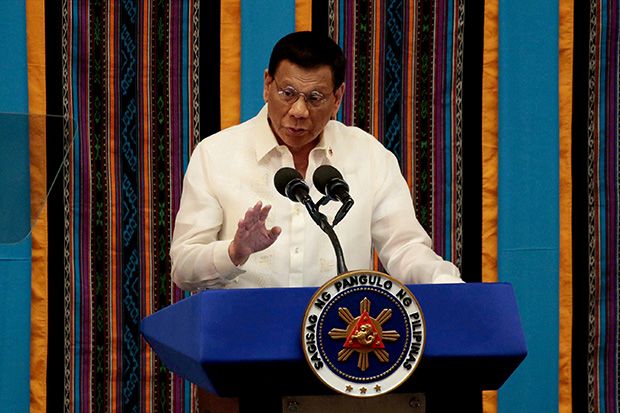 Duterte: Konflik dengan China Pasti Berujung Pertumpahan Darah