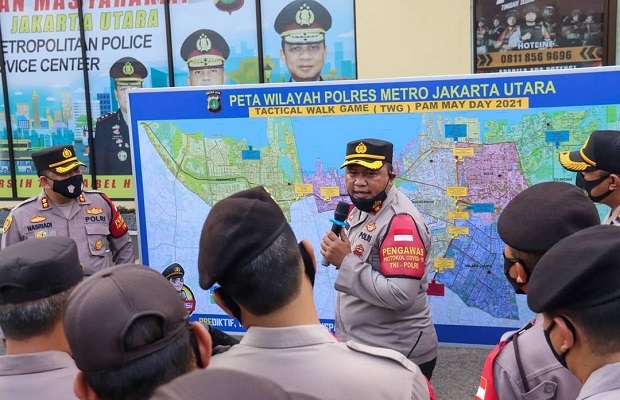Kawal Aksi May Day di Tanjung Priok Sore Ini, Polres Jakarta Utara Siagakan 3 SSK Personel