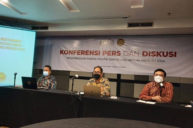 Survei LP3ES: Elektabilitas Partai Demokrat Melejit Imbas Safari Nusantara AHY