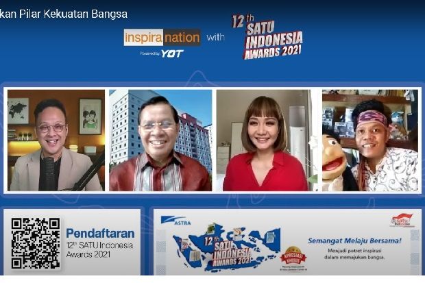 Bangun Pendidikan Bangsa Lewat Inspiranation 12th SATU Indonesia Awards 2021