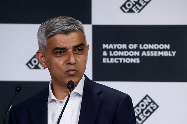 Sadiq Khan Kembali Terpilih sebagai Walikota London