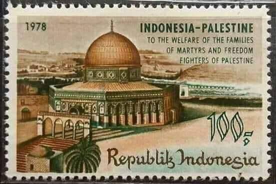 Indonesia Selalu Dukung Palestina, Salah Satunya lewat Prangko Ini