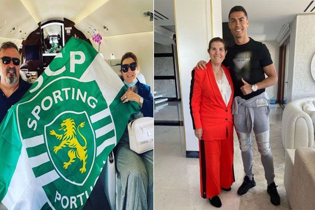 Ibu Ronaldo Kibarkan Bendera Sporting: Dia di Sporting Tahun Depan
