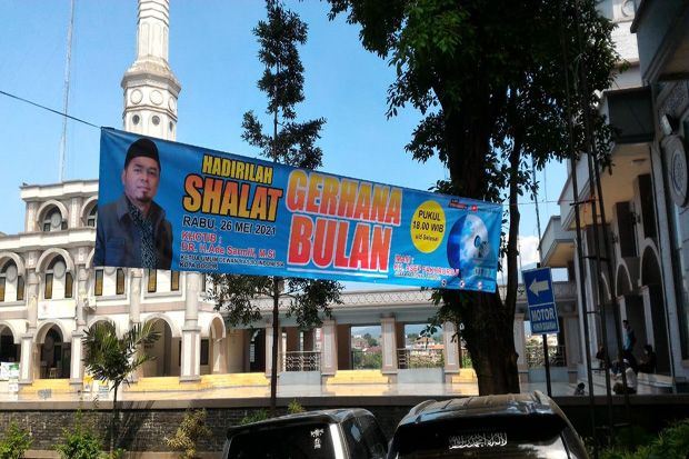 Masjid Raya Kota Bogor Akan Gelar Salat Gerhana Bulan