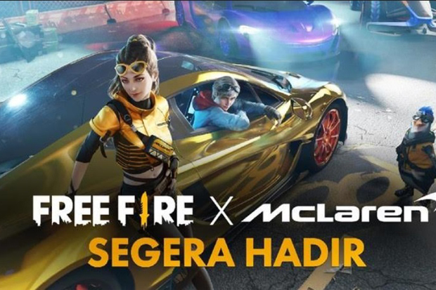 Kolaborasi dengan McLaren Racing, Free Fire Hadirkan Supercar di Game