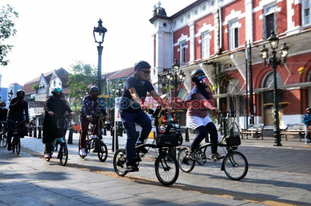 Menhub Ajak Masyarakat Biasakan Naik Sepeda Menuju Simpul Transportasi Umum