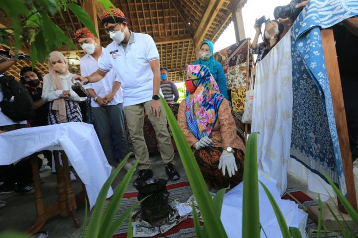 Sandiaga Uno Sambangi Magelang, Ajak Konten Kreator Promosikan Desa Wisata