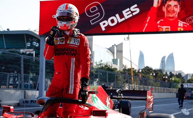 Atasi Tikungan Angker, Leclerc Rebut Pole Position di GP Azerbaijan 2021