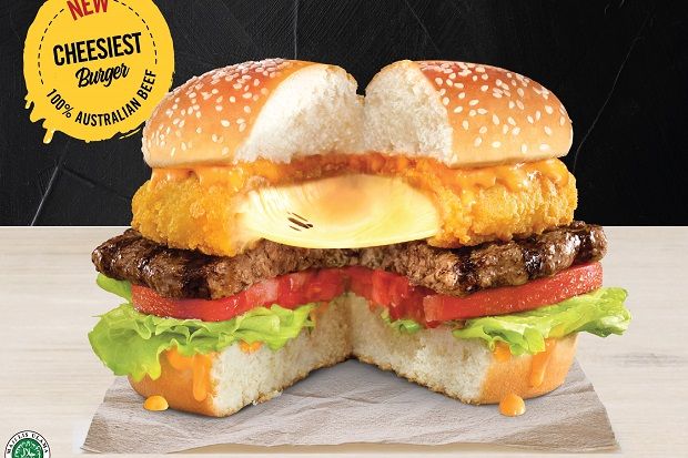 Carls Jr Perkenalkan Menu Baru, Big Fried Cheeseburger