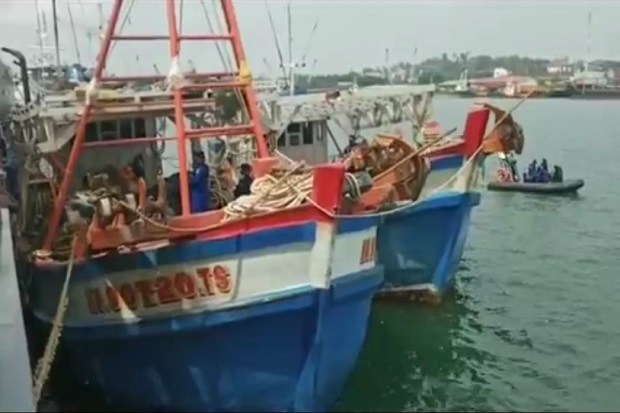Sikat 500 Kg Ikan di Natuna Utara, 2 Kapal Vietnam Diringkus Baharkam Mabes Polri