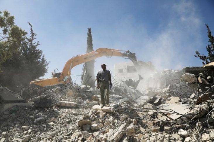Israel Perintahkan Penghancuran Paksa Gedung Milik 8 Keluarga Palestina