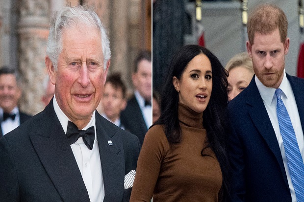 Pangeran Charles Pastikan Anak Harry-Meghan Tidak Jadi Pangeran
