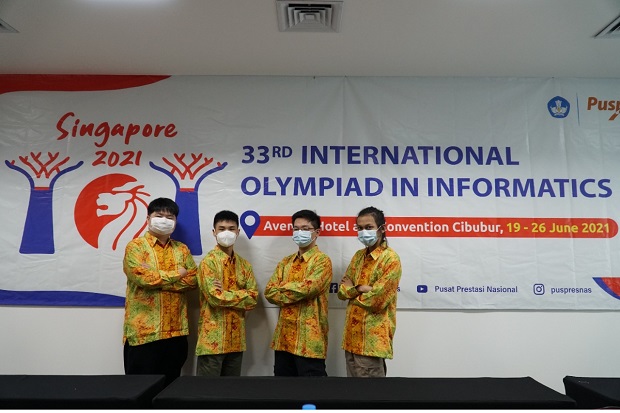 4 Siswa Wakili Indonesia di Kompetisi Informatika Internasional
