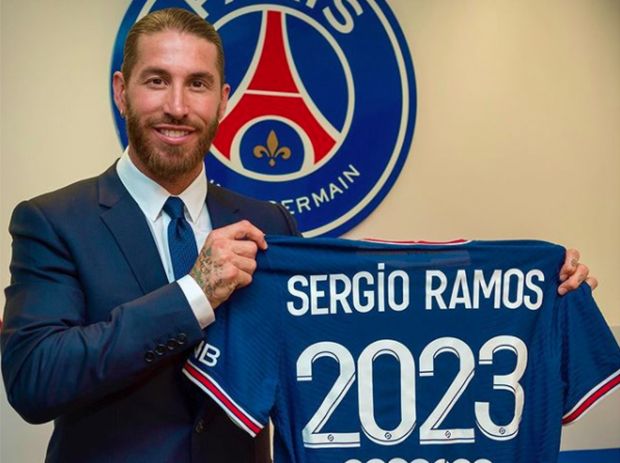 Resmi, Sergio Ramos Gabung Raksasa Liga Prancis Paris Saint-Germain