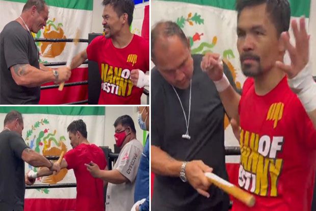 Manny Pacquiao Meringis Kesakitan Dihajar Metode Latihan Brutal