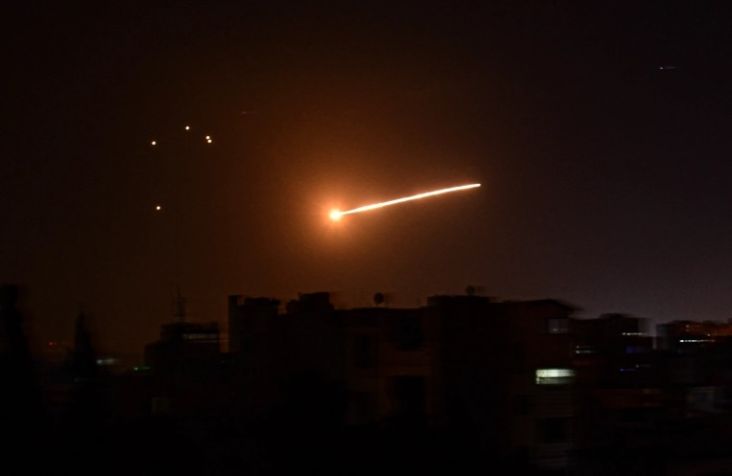 Suriah Tembak Jatuh 7 dari 8 Rudal Israel yang Diluncurkan dari Jet Tempur F-16