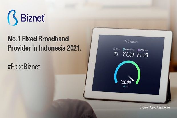 Lagi, Biznet Jadi Provider Internet Broadband Tercepat di Indonesia Versi Speedtest Q2 2021