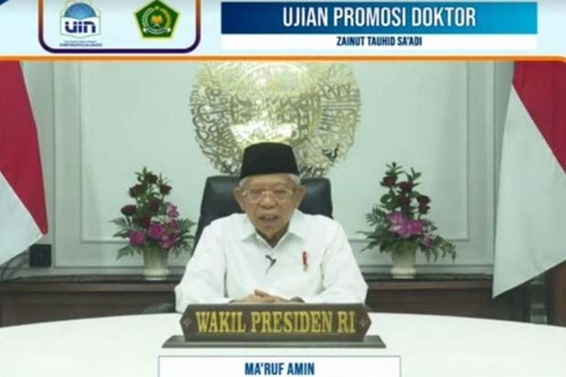 Wapres: Disertasi Wamenag Tawarkan Perspektif Baru Politik Islam Indonesia