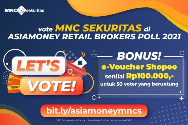 Ini 4 Langkah Vote MNC Sekuritas di Asiamoney Brokers Poll 2021, Raih e-Voucher Belanja Online!