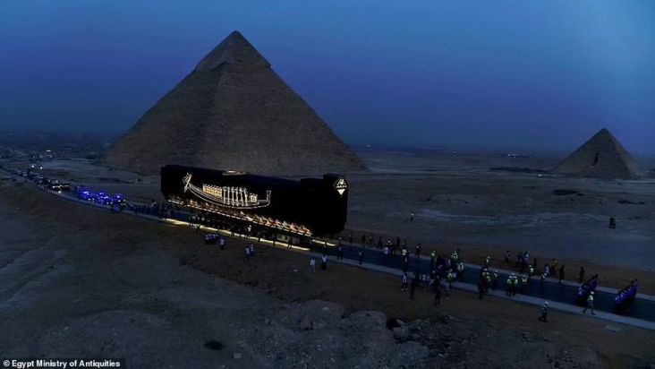 Masih Utuh Selama Ribuan Tahun, Kapal Firaun Dipindahkan