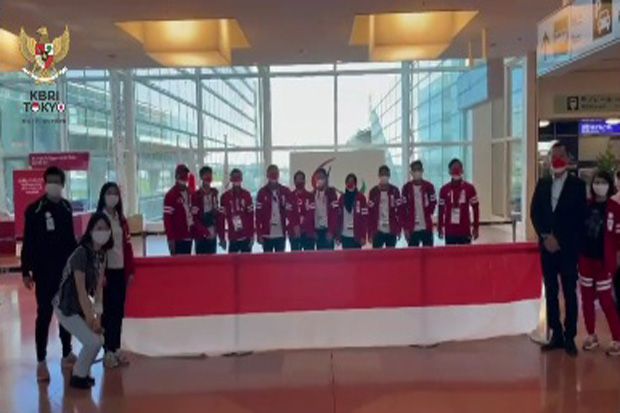 KBRI Tokyo Sambut Kedatangan Atlet Indonesia Kloter Kedua dan Ketiga Paralimpiade Tokyo 2020