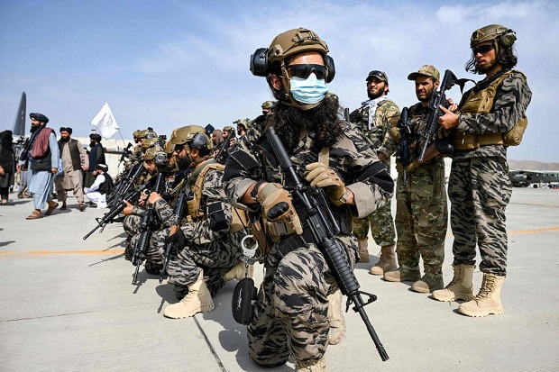 Taliban Tunjukkan Pasukan Khusus di Bandara Kabul: Ini Pelajaran bagi Dunia