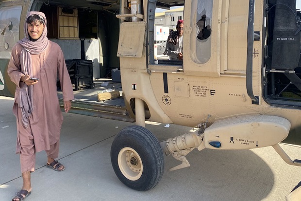 AS Tinggalkan Helikopter Tak Berfungsi, Taliban Marah dan Merasa Dikhianati
