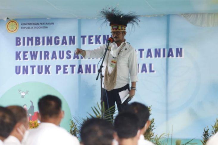 Mentan Syahrul Yasin Limpo Cetak SDM Pertanian Muda Papua