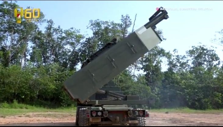 Momen KSAD Jenderal TNI Andika Perkasa Kagumi Himars, Roket Canggih Milik US Army