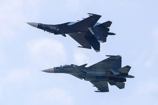 Rusia Kerahkan Jet-jet Tempur Su-30 ke Belarusia