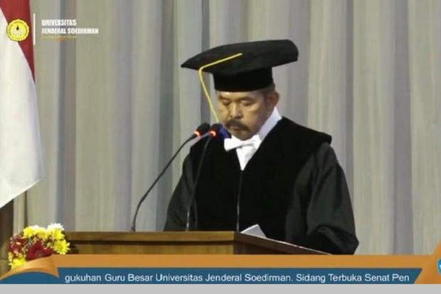 Unsoed Kukuhkan Jaksa Agung ST Burhanuddin sebagai Profesor Ilmu Hukum Pidana