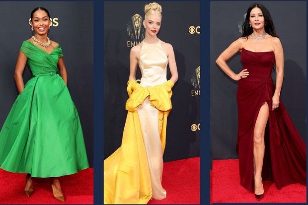 7 Busana Terbaik di Emmy Awards 2021, Anya Taylor-Joy Mencuri Perhatian
