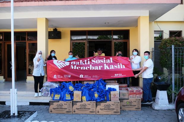 Risland Indonesia dan BPSI Sebar Ribuan Paket Bantuan